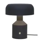 It's about RoMi Lampe De Chevet Porto Fer Noir | Convient pour 1x E27 
